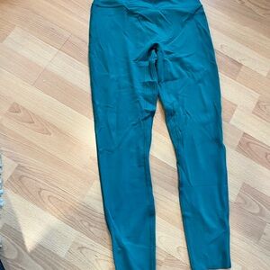 Teal High-Waisted Leggings